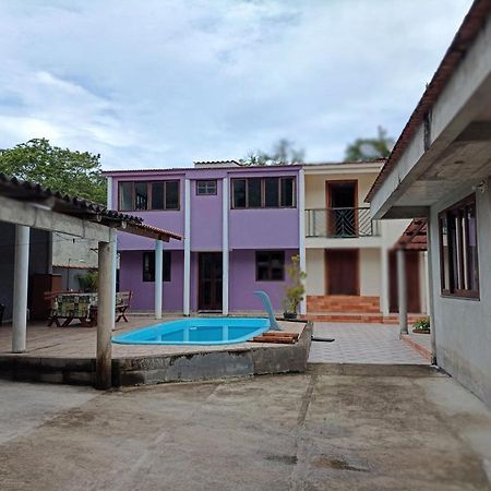 Casa Roxa Com Piscina Em Condominio Araquari Zewnętrze zdjęcie